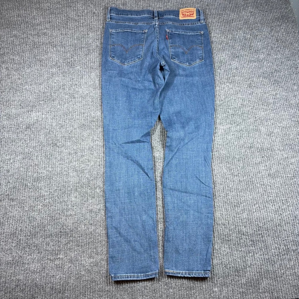 Levis 311 Jeans Womens 29 Shaping Skinny Blue Distressed Denim 19626-020
